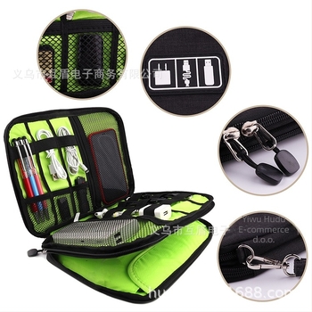 HD-ZY830 Kockasti organizator kablova, 600D Oxford platno, ugrađeno skladištenje, za putovanja