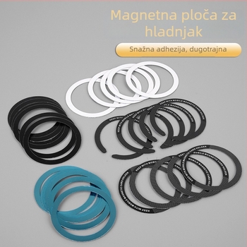 Scottda projekcijski držač za automobil za telefon, univerzalni magnetski držač, bežično punjenje i MagSafe – plastični