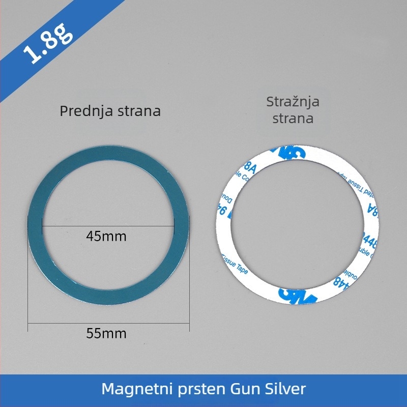 Scottda projekcijski držač za automobil za telefon, univerzalni magnetski držač, bežično punjenje i MagSafe – plastični
