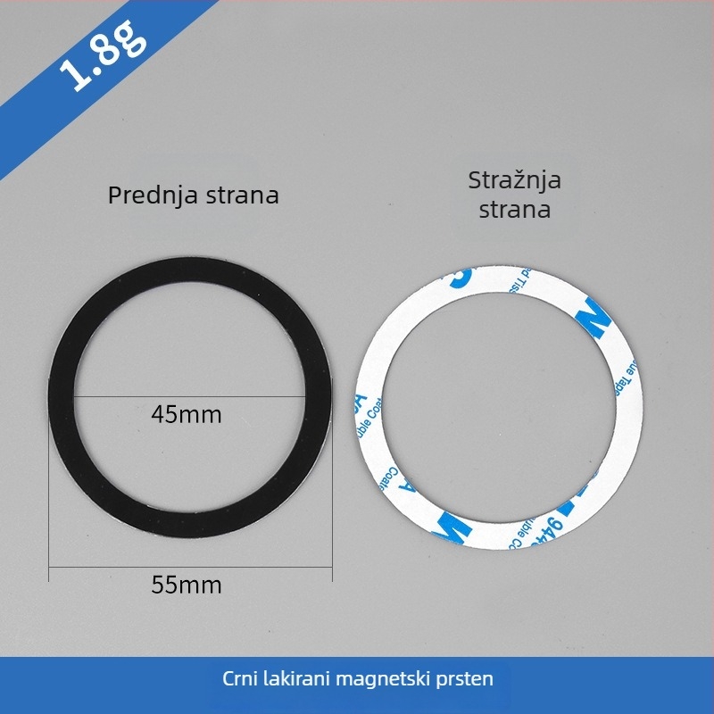 Scottda projekcijski držač za automobil za telefon, univerzalni magnetski držač, bežično punjenje i MagSafe – plastični