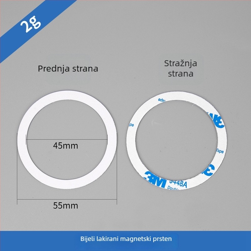 Scottda projekcijski držač za automobil za telefon, univerzalni magnetski držač, bežično punjenje i MagSafe – plastični