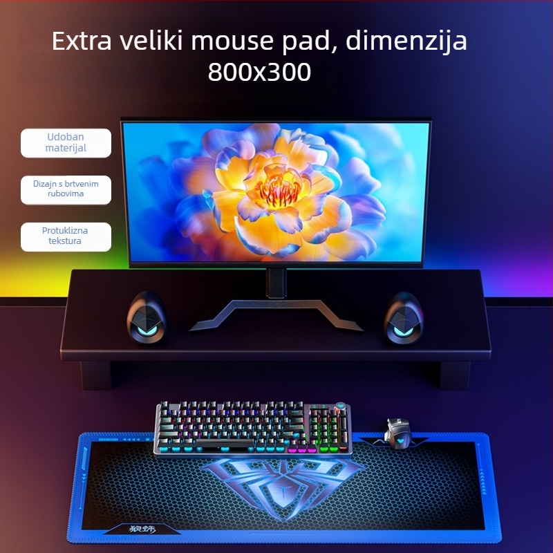 FX1 Stolna podloga – prirodna guma, protuklizna, jednostrana, ispis
