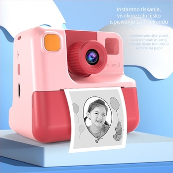 CP09 dječja digitalna kamera, 12MP, 2,0-inčni LCD, TF kartica za pohranu, ABS kućište, trajanje baterije 6–8 sati