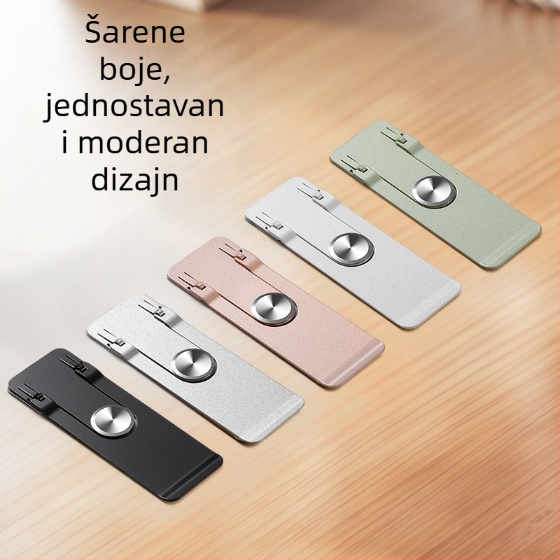 Sklopivi držač za telefon, nehrđajući čelik, otporan na podrhtavanje, jednostavan stil