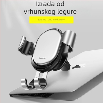 Držač za telefon u autu Leeioo/leyi • metalni • za izlaz zraka klimatizacije u automobilu