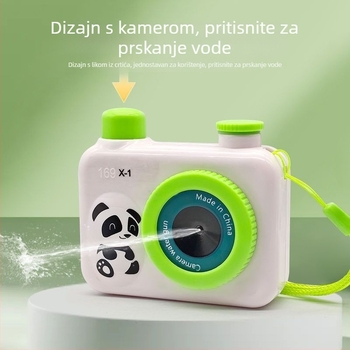 Pistolj za vodu u obliku kamere - plastični, za uzrast 7–14 godina, 3C certificirano (kod 9527-28)