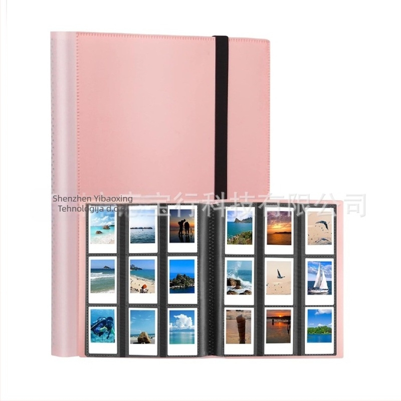 Polaroid stil foto-album za 360 fotografija; kompaktni džepni mini-album za vizitke i račune (Brand: Neutral; Na tržištu: 2024; Podrška miješanim partijama: Da; Glavna prodajna područja: Drugo)
