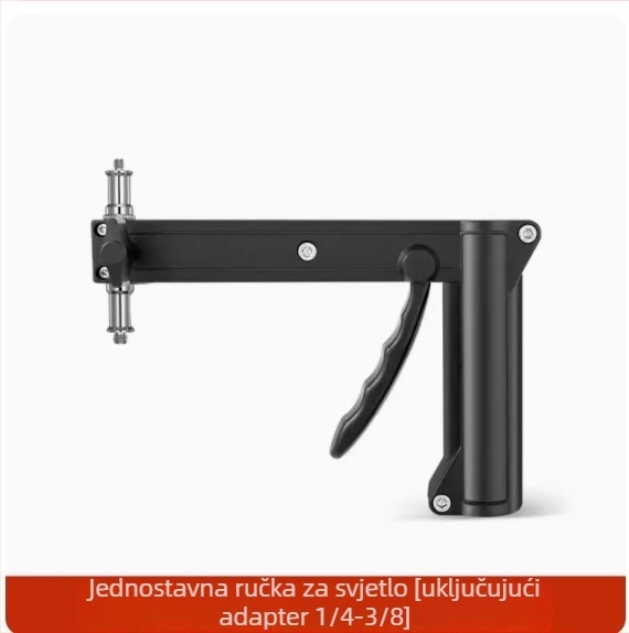Stativ za rasvjetu za studiju i prijenos uživo, višefunkcionalan, aluminijska legura