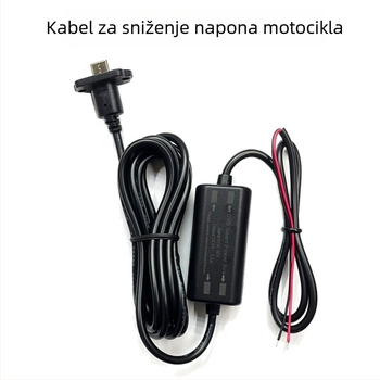 Napajanje za dashcam: pretvarač 24V/12V u 5V, izlaz 2A; USB sučelje; podrška TF kartice; nadzor parkiranja (5V; USB; TF kartica)