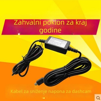 Napajanje za dashcam: pretvarač 24V/12V u 5V, izlaz 2A; USB sučelje; podrška TF kartice; nadzor parkiranja (5V; USB; TF kartica)