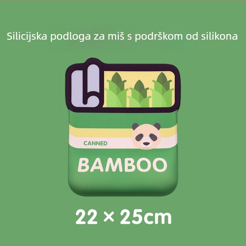Podloga za zglob miša - silikon + tkanina, jednostrana, podrška zgloba, termotransfer