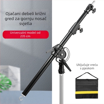 Stropni okvir za fotografijsko osvjetljenje LS-12/13/15 – aluminijska legura, univerzalna kompatibilnost, nosivost 2–5 kg