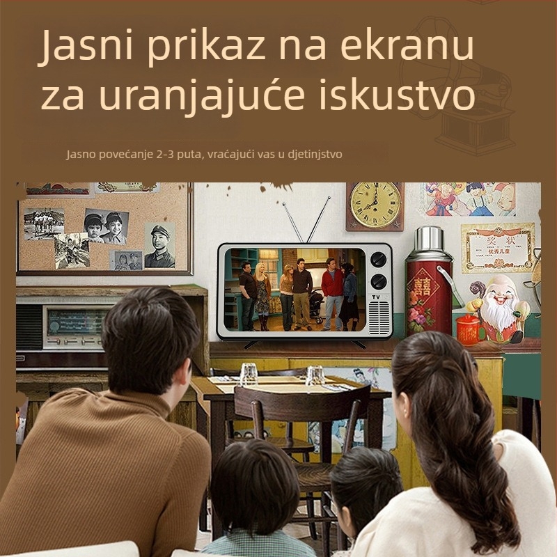 Držač pojačivača zaslona – plastični, opći stil, podržava prilagodbu