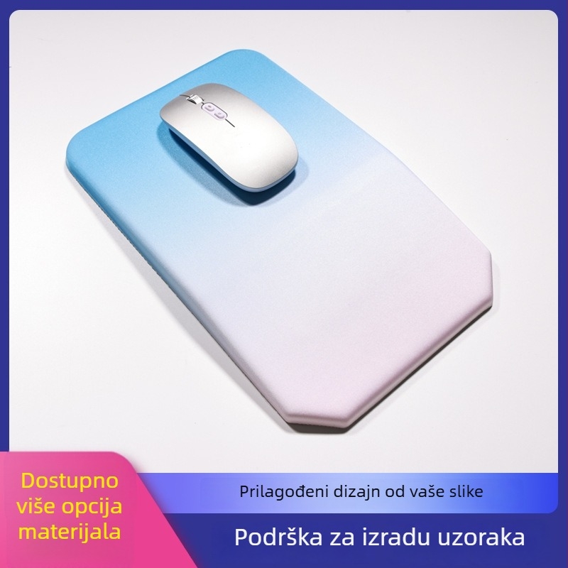 KLD-1134 Velika podloga za stol s podrškom za zglob, materijal: tkanina + pjena + PU, toplinski prijenos