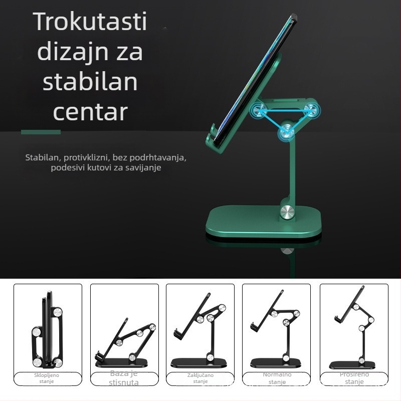 Lijeni držač – plastična konstrukcija, opće namjene, podržava prilagodbu