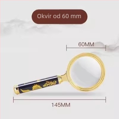 Ručna lupa s HD jasnoćom za čitanje starijih — prijenosna, zaštita očiju, otporno na eksplozije, visoke klase (Uvoz: Ne; Marke: Druga; Ovlaštena privatna marka: Ne)