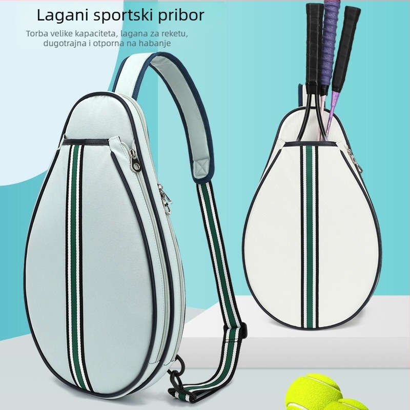 Sportska torba za tenis, badminton i stolni tenis – vodootporna, velika zapremina, unisex, Oxford materijal, ergonomski stražnji panel