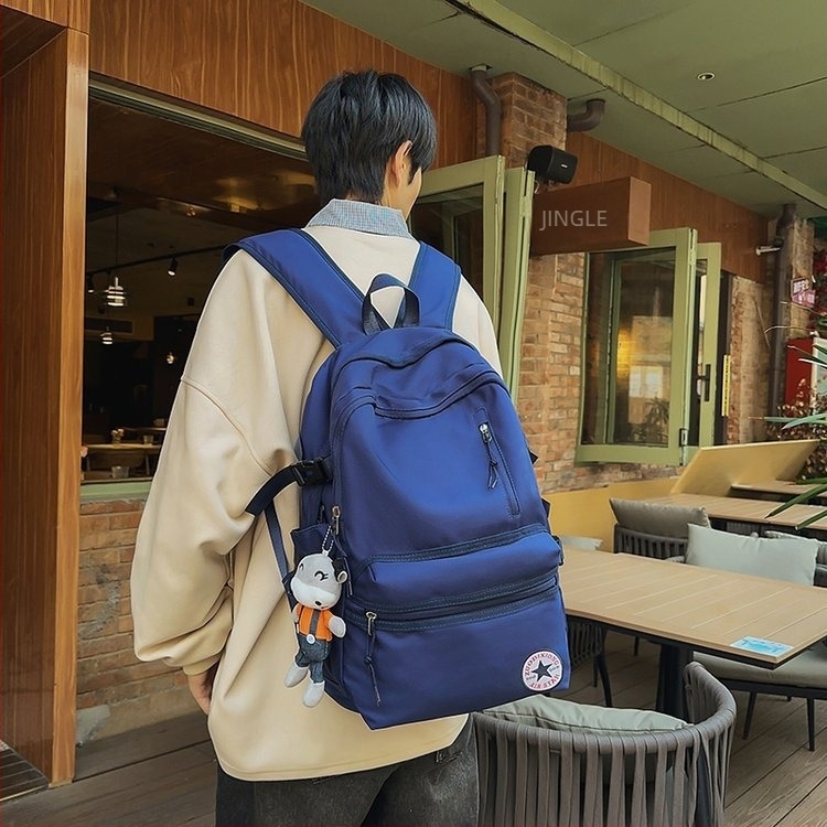 Unisex najlonski ruksak, 20–35 L, ultra lagan, pogodan za 14-inčni prijenosnik, gradski minimalistički dizajn, podstava od poliestera