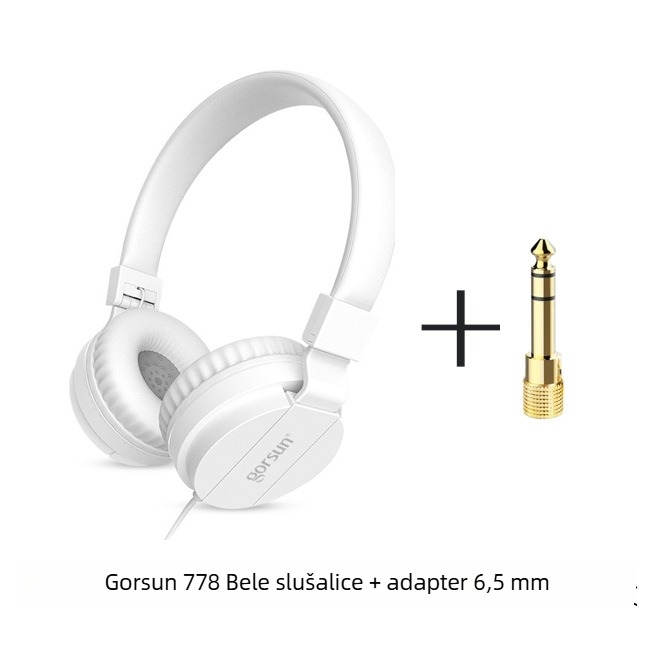 GS-778 Žične slušalice za računalo – praćenje glazbe, 3,5 mm utičnica