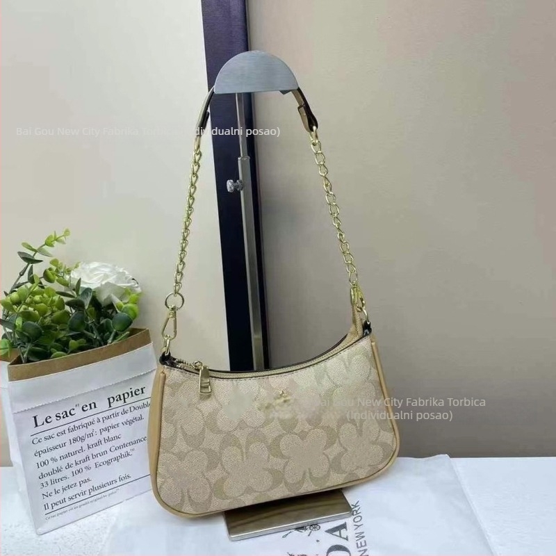 Torba ispod pazuha, oblik knedle, PU materijal, street-trend stil, zatvaranje na zip
