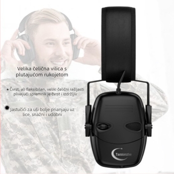 Ušni čepići za smanjenje buke, serija T10 – zaštitni čepići za uši za gađanje ciljeva, vojni entuzijasti, nošenje uha