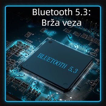 Bežične gaming slušalice — Bluetooth 5.2, čip Jerry, trajanje baterije >8h, domet 10 m, materijal PC+ABS