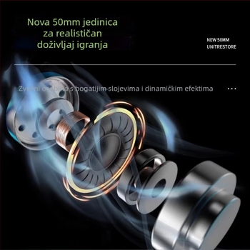 Wolf Spider S606 žičane PC gaming slušalice, 3,5 mm priključak, raspon frekvencija 20–20000 Hz, impedancija 32 Ω