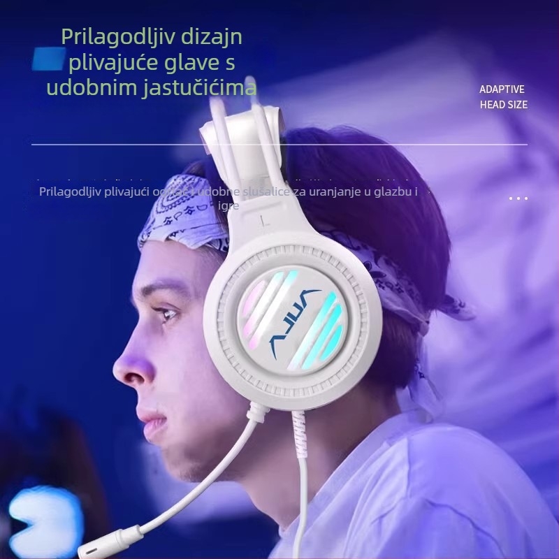 Wolf Spider S606 žičane PC gaming slušalice, 3,5 mm priključak, raspon frekvencija 20–20000 Hz, impedancija 32 Ω