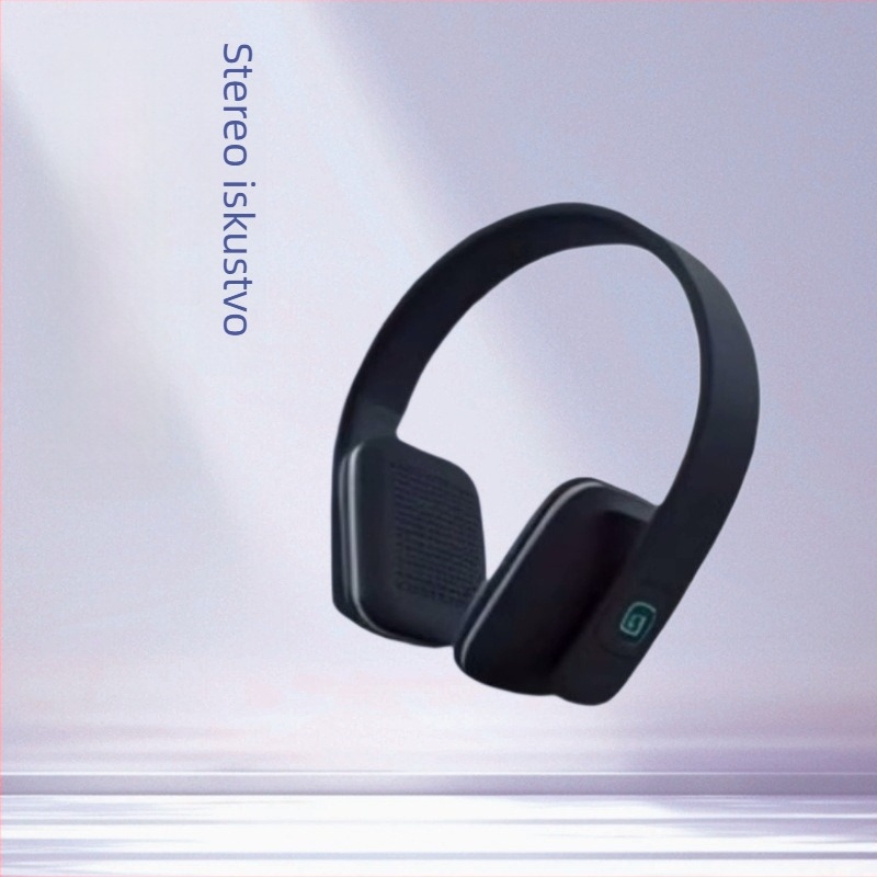 Bežični Bluetooth slušalica za glavu, LC-8600 nadograđena verzija, stereo zvuk, Bluetooth 5.0, domet 10 m, trajanje baterije >8 h, materijal PC+ABS