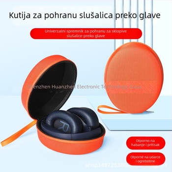 Sklopiva kutija za slušalice H3 – EVA1680D, toplinska tlačna forma, pakiranje Opp