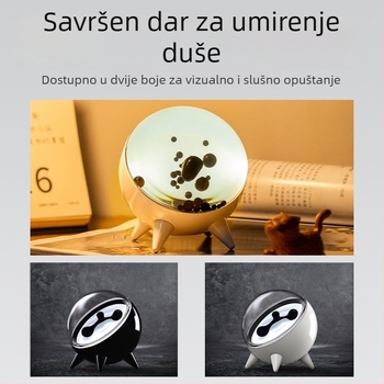 Prijenosna lampa sa zvučnim prijemom, USB-C napajanje, ugrađena baterija 2000–4000mAh, 6W izlaz, frekvencijski odziv 60Hz–15kHz, rasvjeta