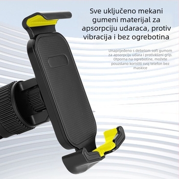 Držač za telefon za vožnju električnim vozilom — Držač za zračni jastuk, Mekano ljepilo, Cyberpunk stil
