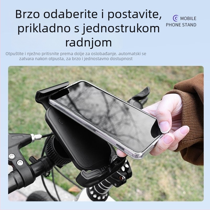 Držač za telefon za vožnju električnim vozilom — Držač za zračni jastuk, Mekano ljepilo, Cyberpunk stil