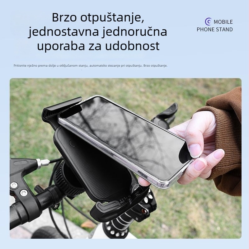 Držač za telefon za vožnju električnim vozilom — Držač za zračni jastuk, Mekano ljepilo, Cyberpunk stil