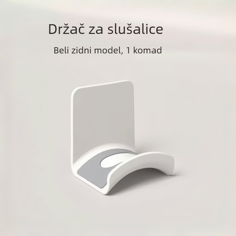 Stalak za slušalice za zidni nosač ispod stola bez bušenja – gamerski držač za slušalice; model Headphone wall mount; prilagođeno nacrtima; 3C certifikat: 2022152202040936; izlazi 2025
