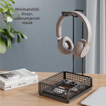 Držač slušalica i gamepada – 2u1 za stolno radno mjesto, model 2290832415406948992, multifunkcionalan