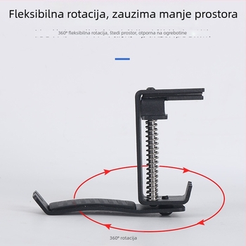 Three Hundred Acres TH stolni metalni okretni nosač za slušalice