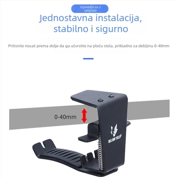 Three Hundred Acres TH stolni metalni okretni nosač za slušalice