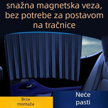 Auto sjenilo za prozor – magnetsko pričvršćivanje, PMMA, za Toyota