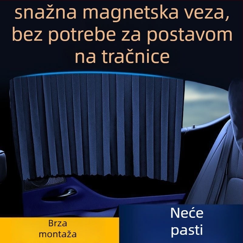 Auto sjenilo za prozor – magnetsko pričvršćivanje, PMMA, za Toyota