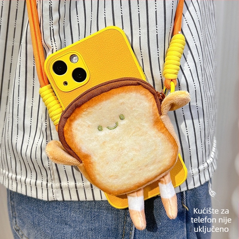 Novčanik za mobitel s remenom, crossbody dizajn, Warm and Soft marka, podstavljeni unutarnji dio, stil zrela žena, materijal: drugo
