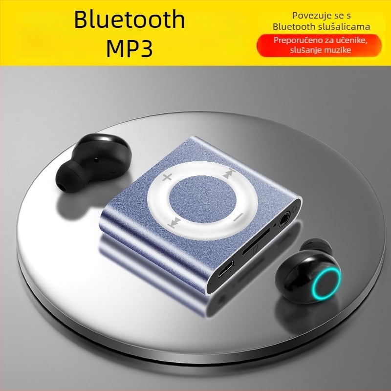 MP3/MP4 player s podrškom TF kartice, upravljanjem gumbima i kompaktnim prijenosnim dizajnom