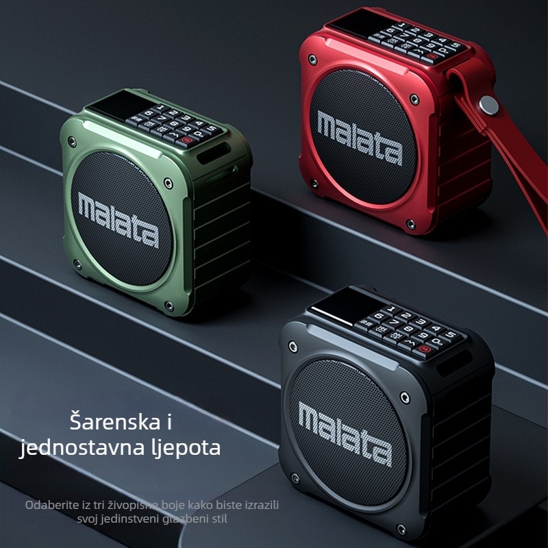 Malida A59 Bluetooth zvučnik - ugrađena baterija 2000-4000mAh, izlaz 8W, frekvencijski opseg 100Hz-20kHz, Bluetooth 5.0, domet 10m