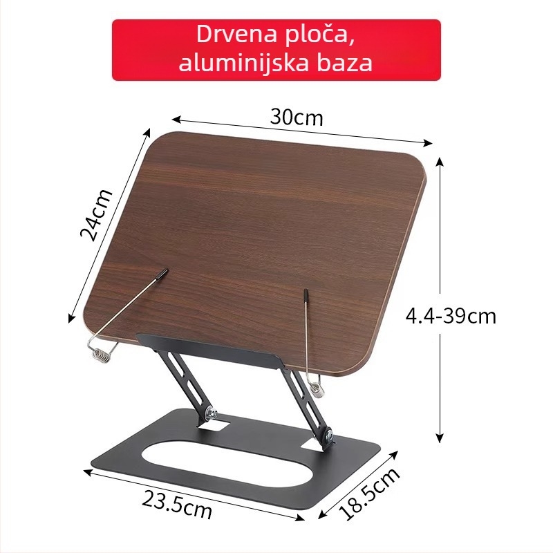 Stojak za čitanje partitura za klavir, stolni nosač za glazbene listove, težina 1,34 kg, pakirano u kartonsku kutiju