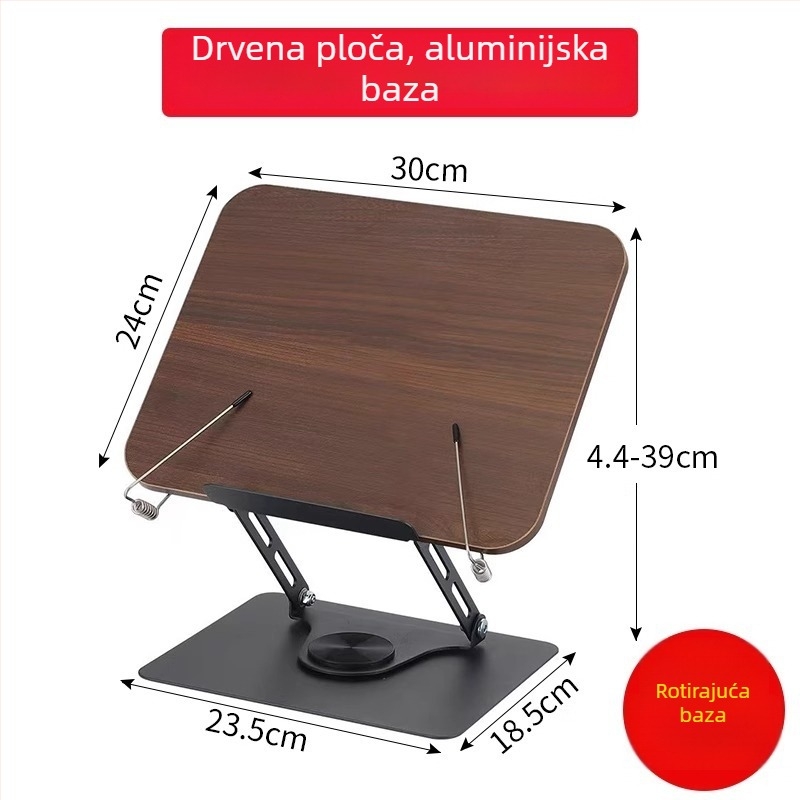 Stojak za čitanje partitura za klavir, stolni nosač za glazbene listove, težina 1,34 kg, pakirano u kartonsku kutiju
