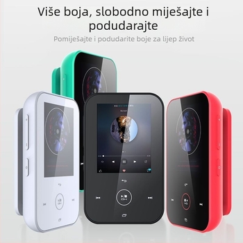 Mini MP3/MP4 player s dodirnim upravljanjem, Bluetooth, izuzetno tanak, kompaktan dizajn P3