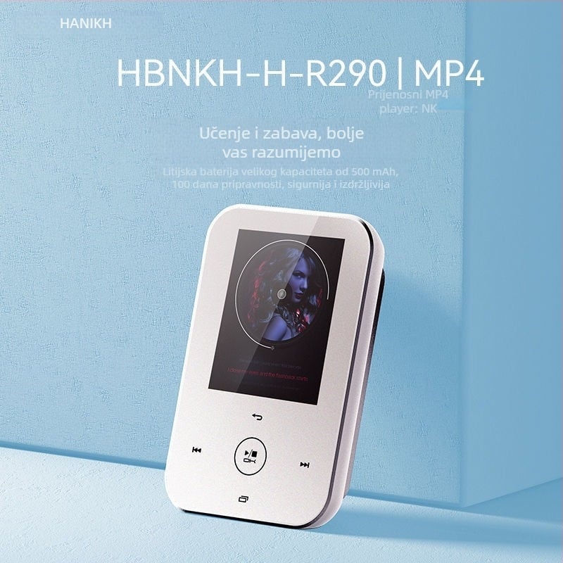 Mini MP3/MP4 player s dodirnim upravljanjem, Bluetooth, izuzetno tanak, kompaktan dizajn P3