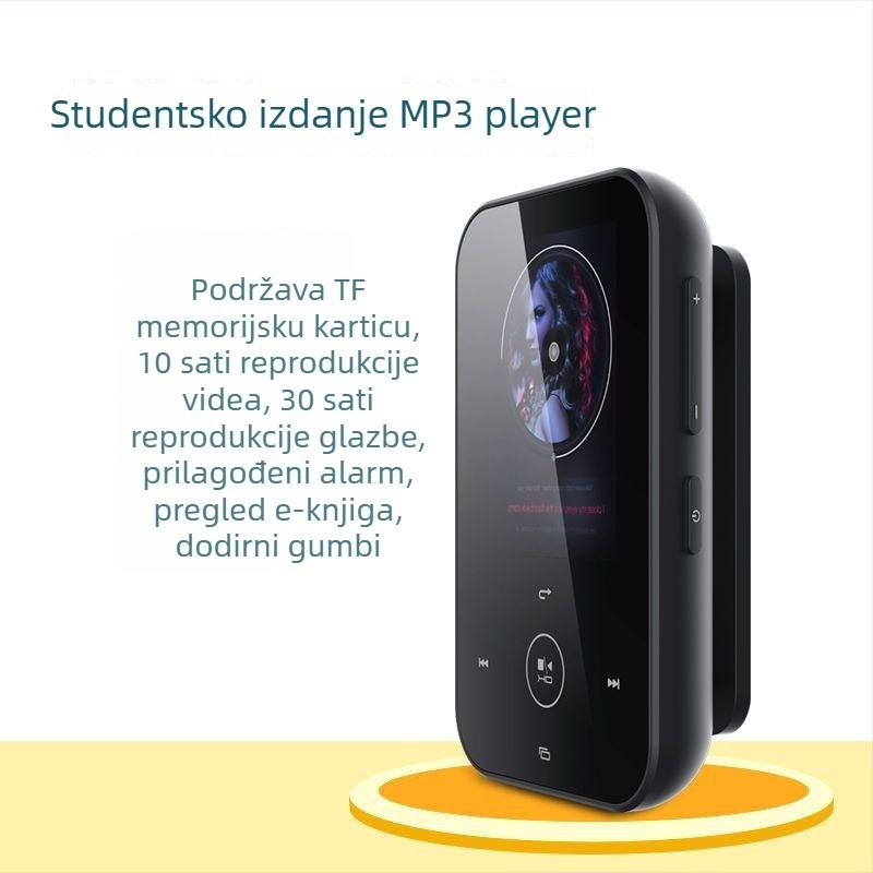 Mini MP3/MP4 player s dodirnim upravljanjem, Bluetooth, izuzetno tanak, kompaktan dizajn P3