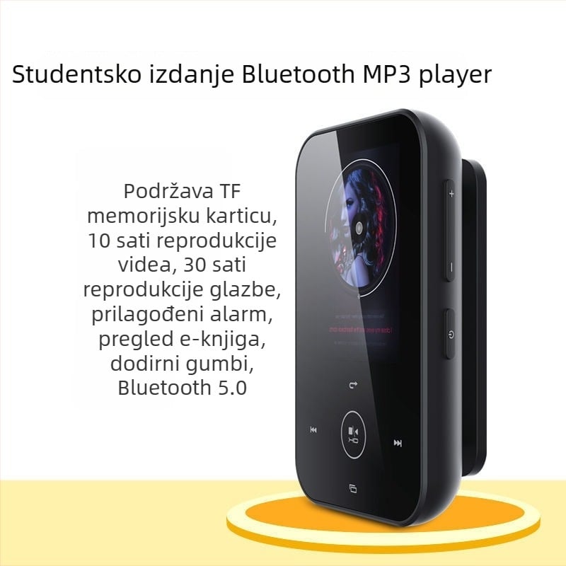 Mini MP3/MP4 player s dodirnim upravljanjem, Bluetooth, izuzetno tanak, kompaktan dizajn P3