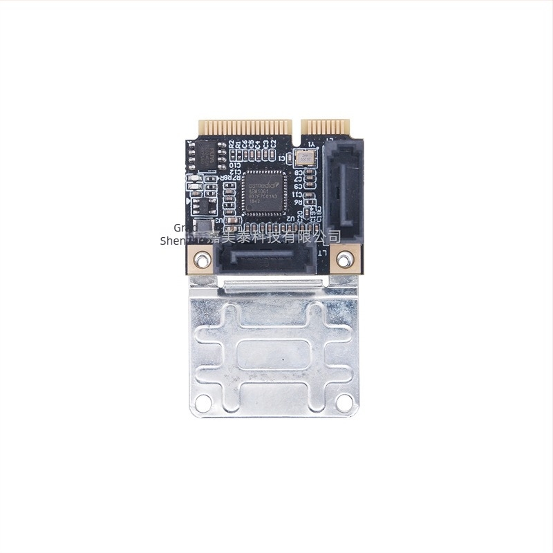 Mini PCIe adapter kartica za 2 SATA 3.0 porta, M.2 Key A+E sučelje, SATA 7-pin priključak, 6Gb/s